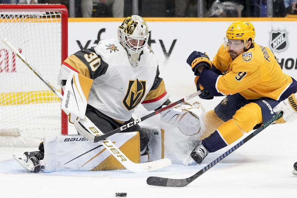 Golden Knights Blow Lead, Settle for Point vs. Red-Hot Predators