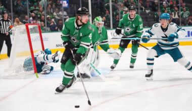 Stars beat Sharks to extend point streak to nine games – NBC 5 Dallas-Fort Worth