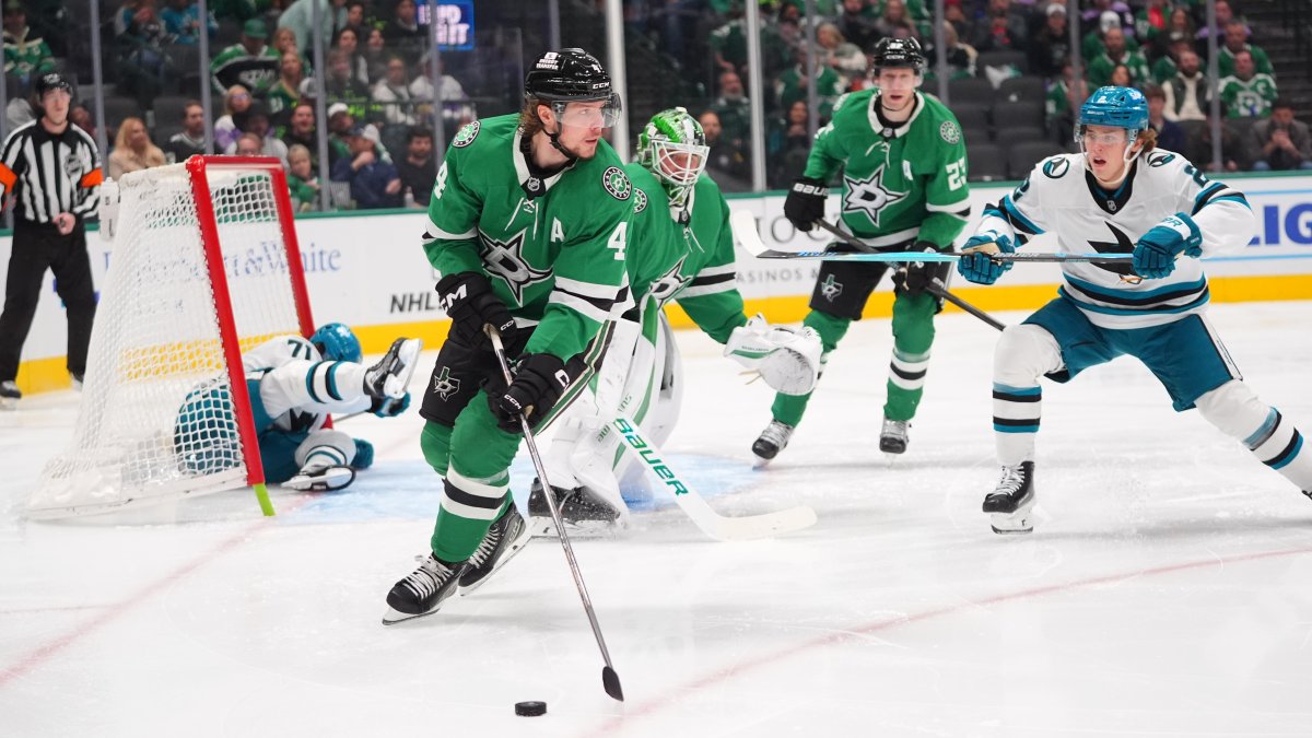 Stars beat Sharks to extend point streak to nine games – NBC 5 Dallas-Fort Worth
