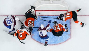 Mackenzie Blackwood, Avalanche hang on to fend off pesky Flyers in win