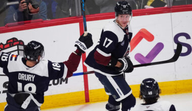 'Confident' Parker Kelly nears career high in goals as Avalanche depth sinks Jets, 3-2