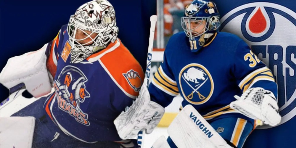 Alex Lyon Oilers trade