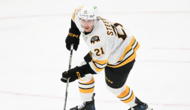 Alex Steeves Boston Bruins
