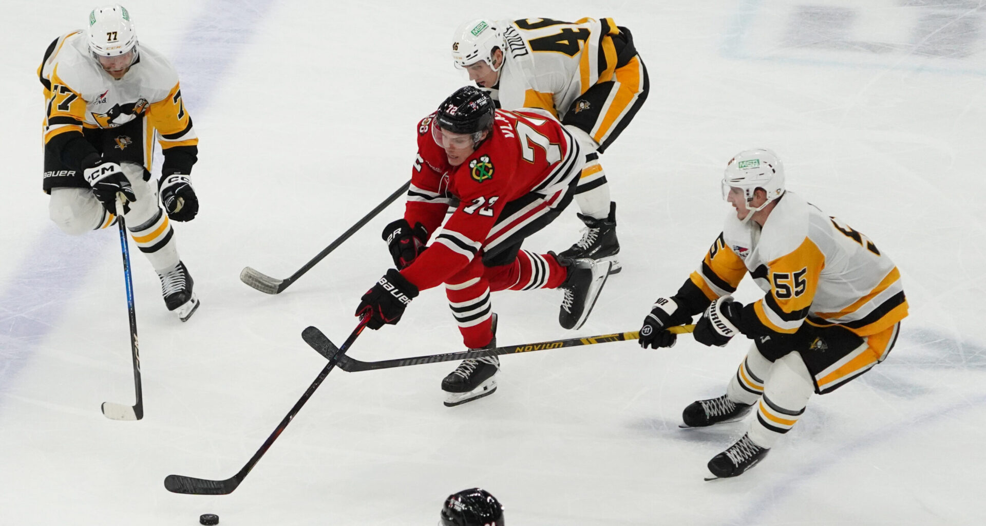 Blackhawks Drop 7–3 Decision to Penguins