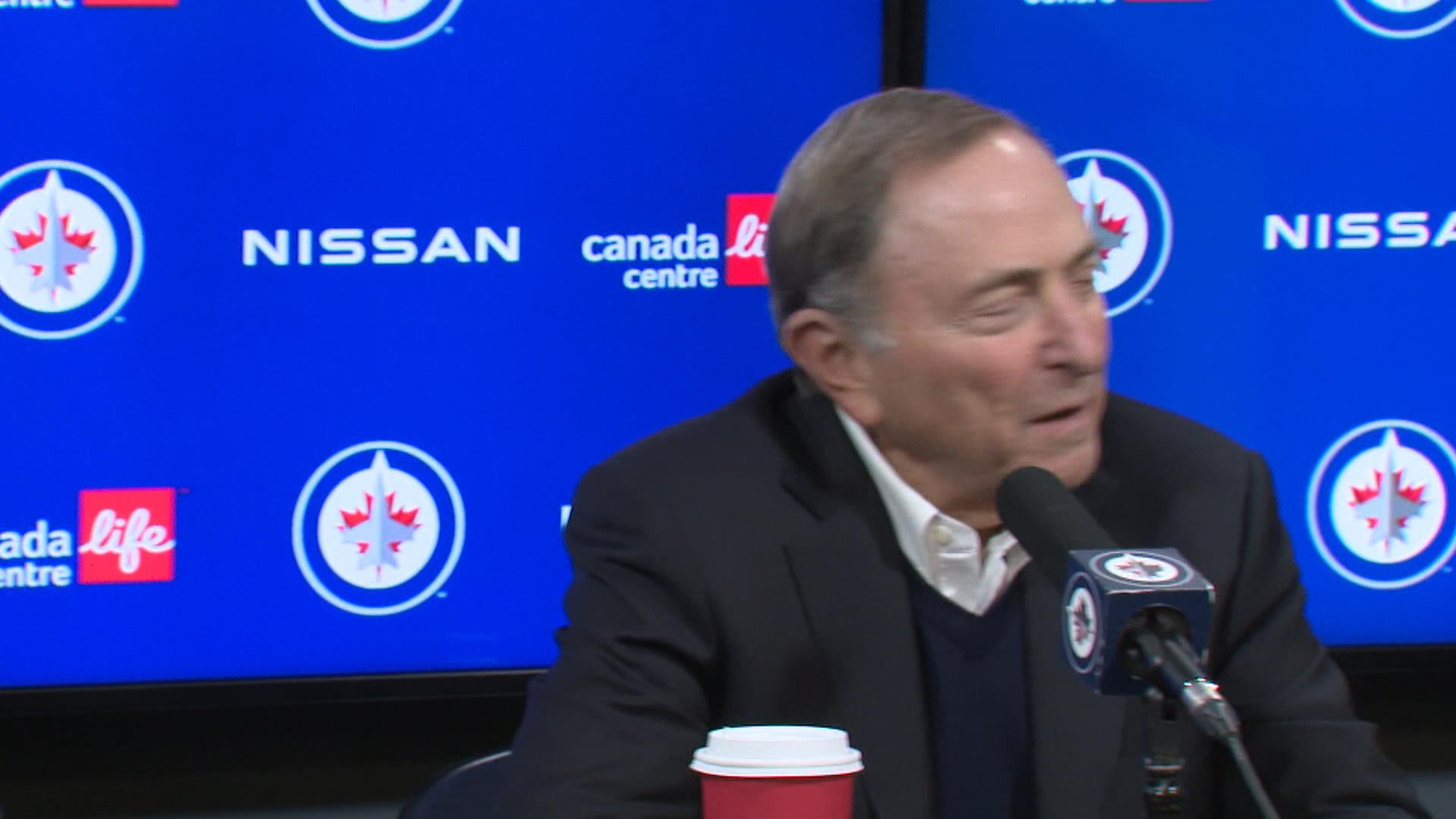 Click to play video: 'RAW: NHL Commissioner Gary Bettman Interview – Dec. 10'