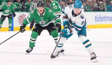 Mikko Rantanen, Dallas Stars hand San Jose Sharks fifth straight road loss