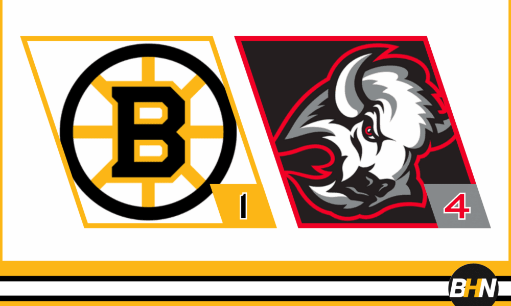 Bruins 1-4 Sabres