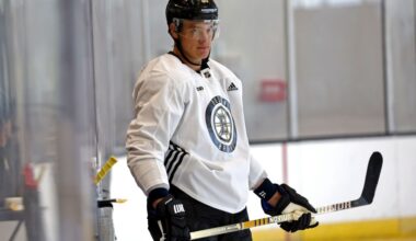 Bruins' Nikita Zadorov chugs beer "for Boston"