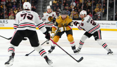 Blackhawks Fall 4–3 in Shootout to Golden Knights