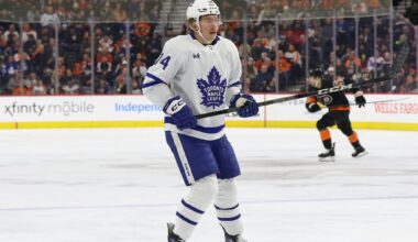 Bobby McMann & Maple Leafs Defeat Hurricanes 5-1 - The Hockey Writers - NHL News