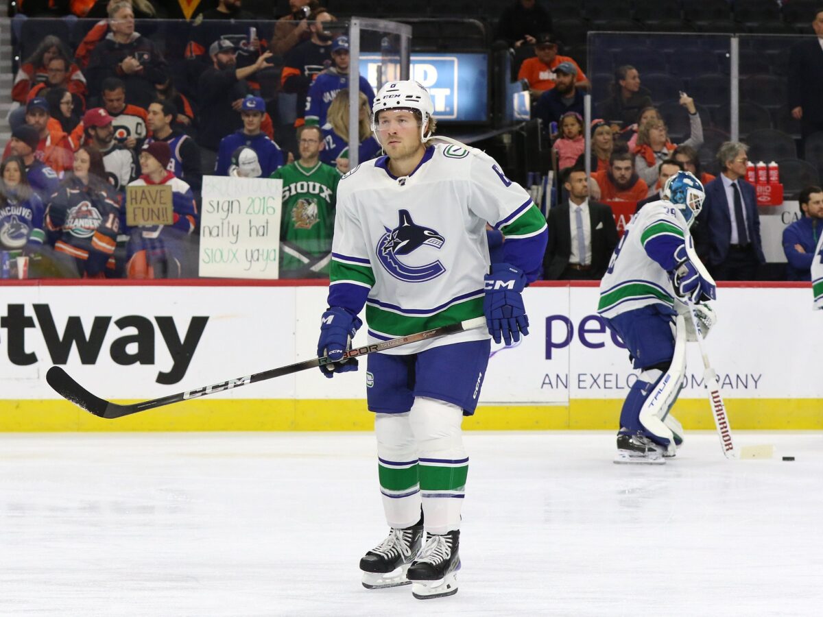 Brock Boeser Vancouver Canucks