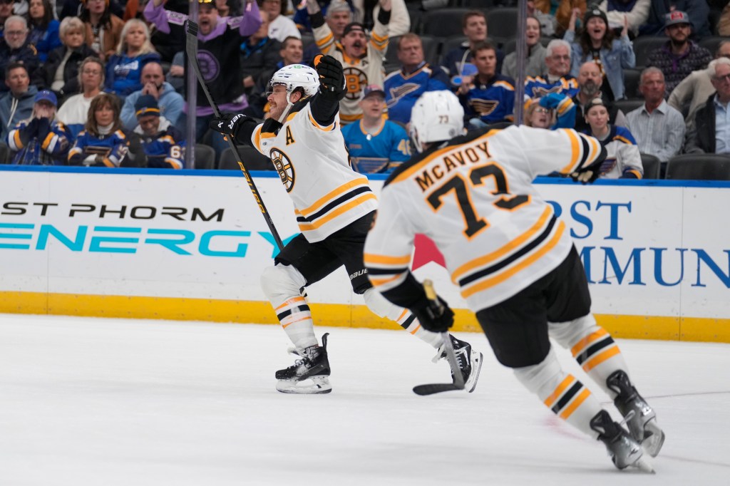 David Pastrnak, Charlie McAvoy close to returning to Bruins' lineup
