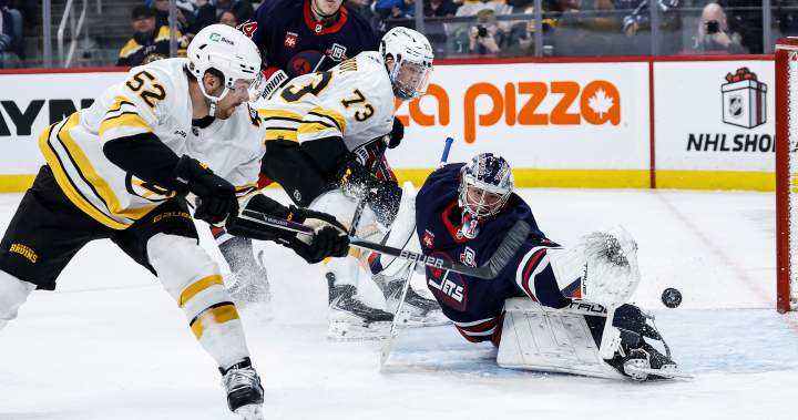 Struggles continue for Winnipeg Jets in 6-3 loss to Bruins - Winnipeg