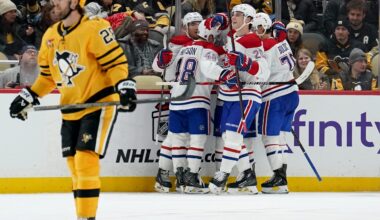 Canadiens' Fowler makes 33 saves to win NHL debut vs. Penguins