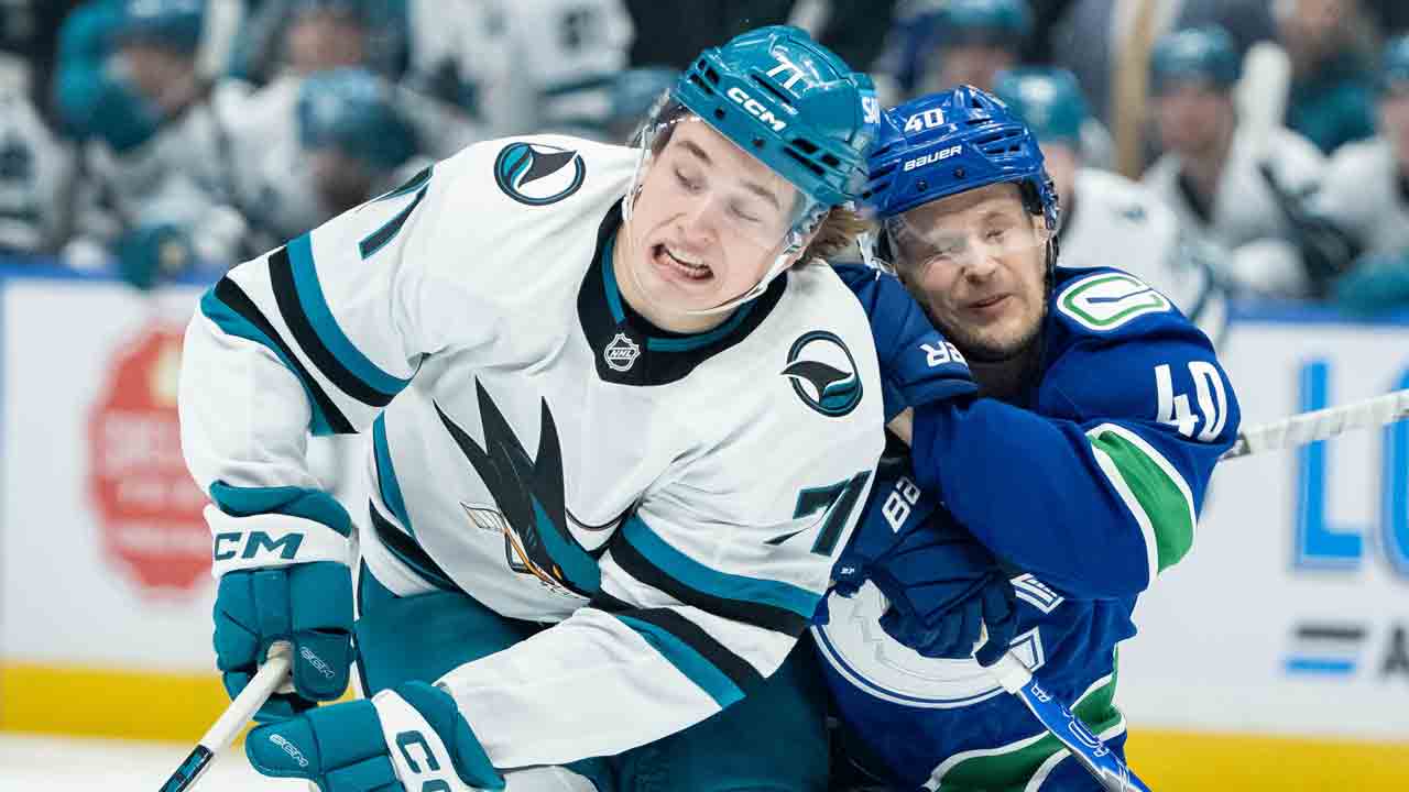 Canucks doubled up by Vancouver product Celebrini, Sharks