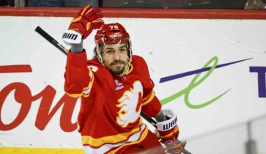 Lomberg fuels Flames' gritty response in physical win over Oilers