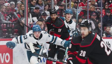 Hurricanes fall to Sharks 4-1, spoil 20th anniversary celebration – Technician