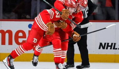 Red Wings outlast Capitals 3-2 in OT to sweep home-and-home series