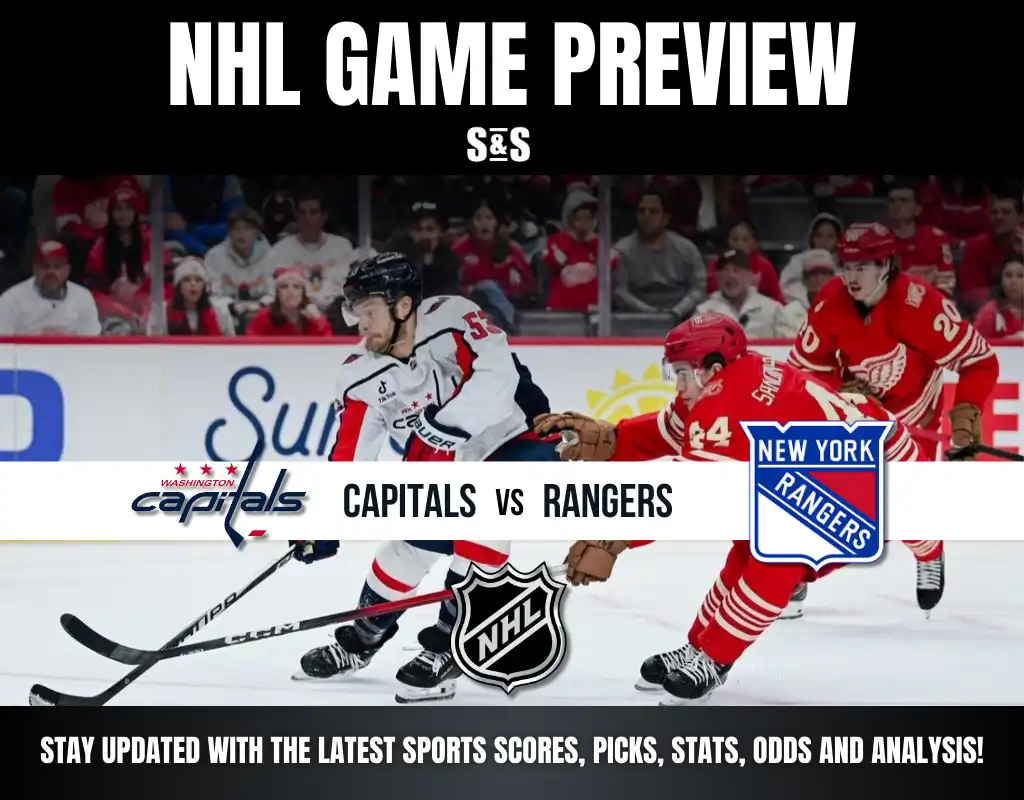 Capitals vs Rangers 12 23