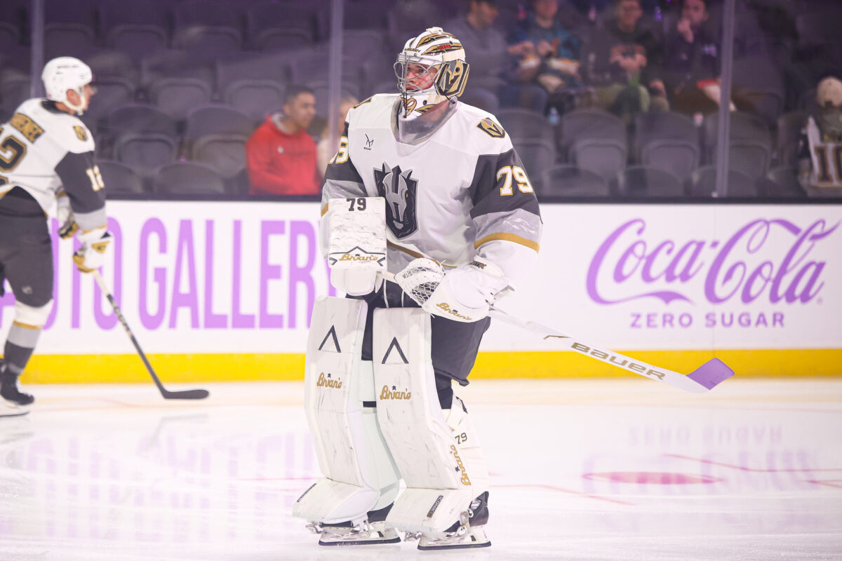 Carter Hart Silver Henderson Knights
