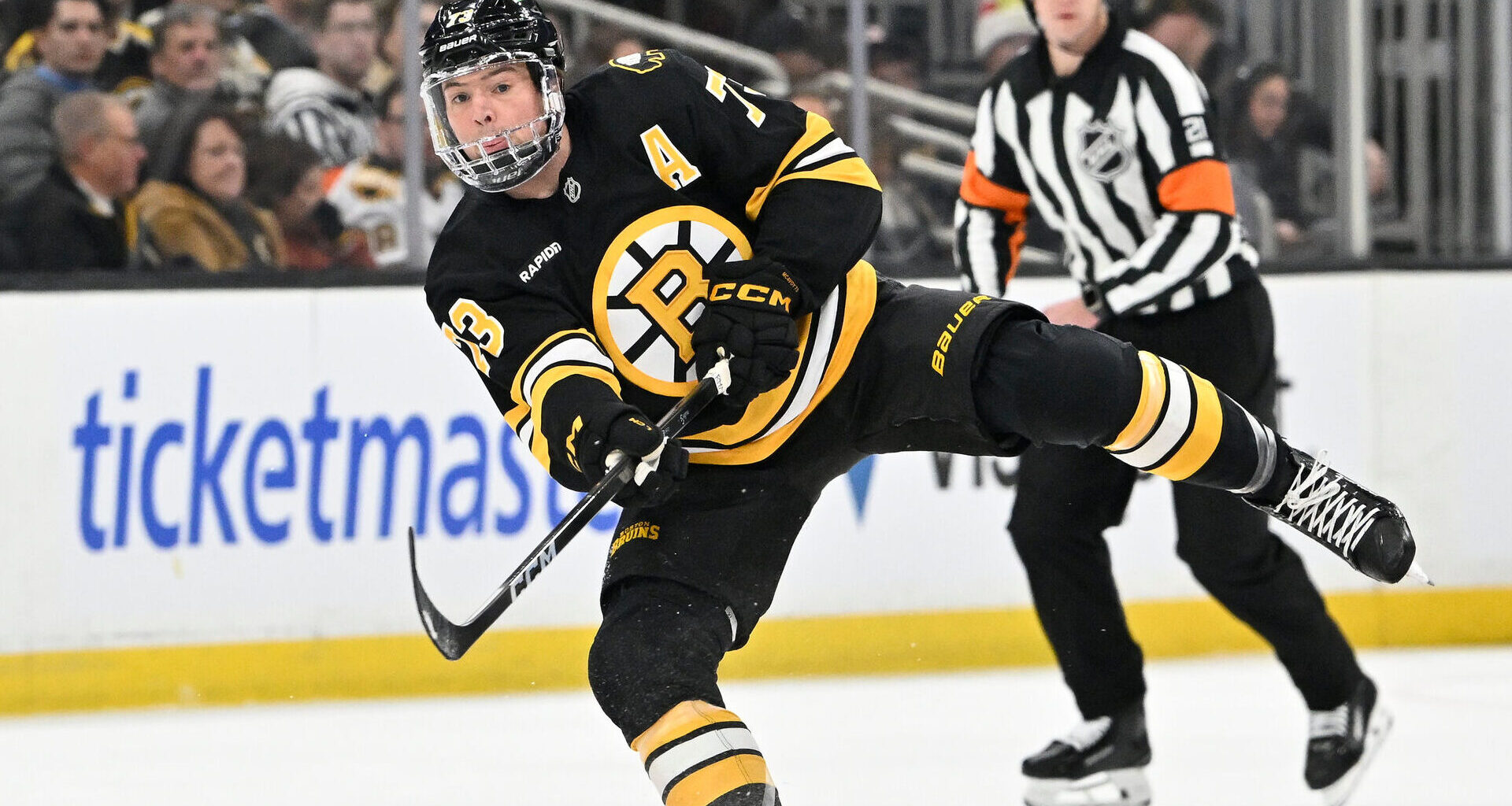 Charlie McAvoy Shouts Out Unsung Hero From Bruins' Win Vs. Mammoth