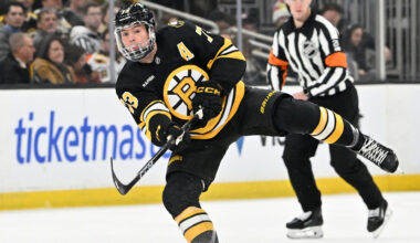 Charlie McAvoy Shouts Out Unsung Hero From Bruins' Win Vs. Mammoth