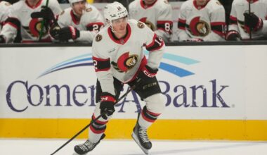 Senators lose Pinto to injury in 4-2 loss against Rangers