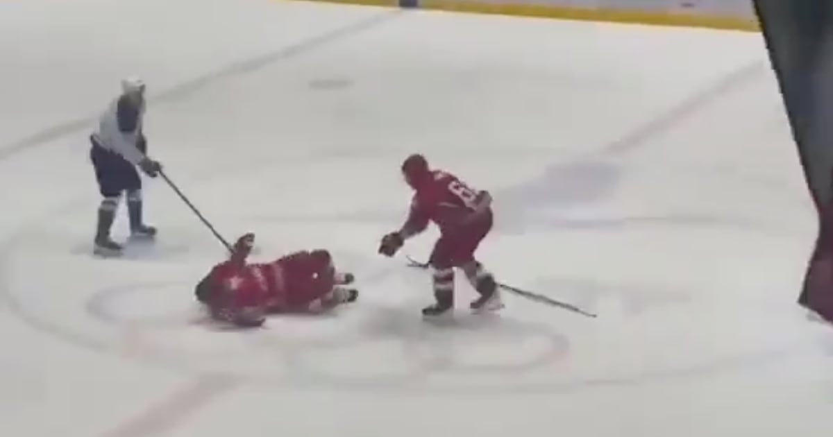 Vladimir Putin’s Ally Aleksandr Lukashenko, 71, Humiliated in Ice Hockey Game Wipeout