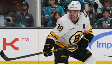 Bruins Receive Concerning David Pastrnak Injury Update At Latest Practice
