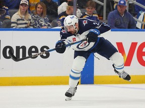 Winnipeg Jets' Dylan DeMelo. Getty Images