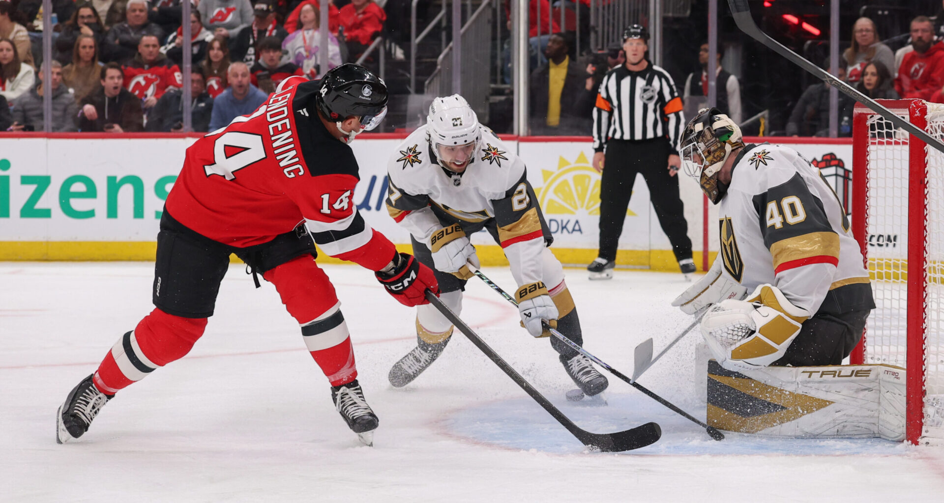 Vegas Golden Knights Hand New Jersey Devils Second Straight Shutout Loss - The Hockey Writers - Vegas Golden Knights