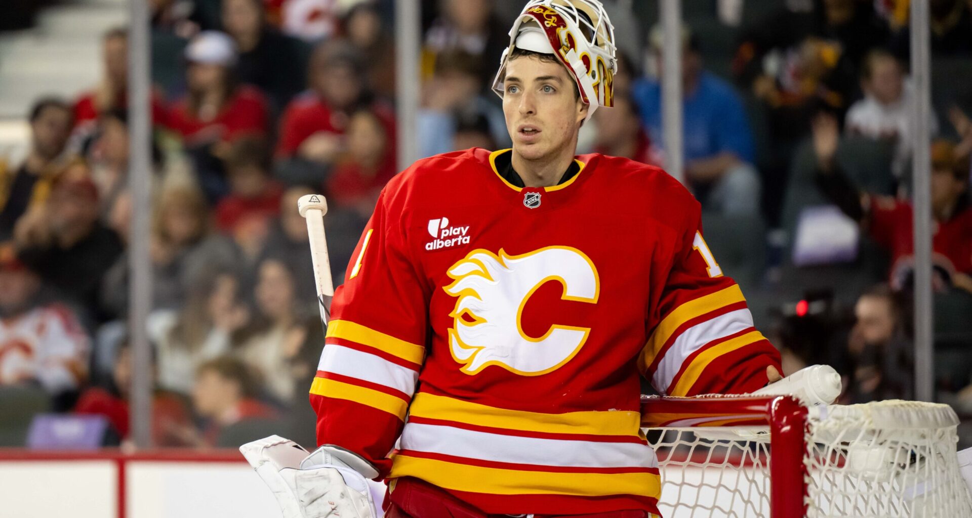 How Flames' Backup Goalie Devin Cooley has Flipped the Script - The Hockey Writers - Calgary Flames