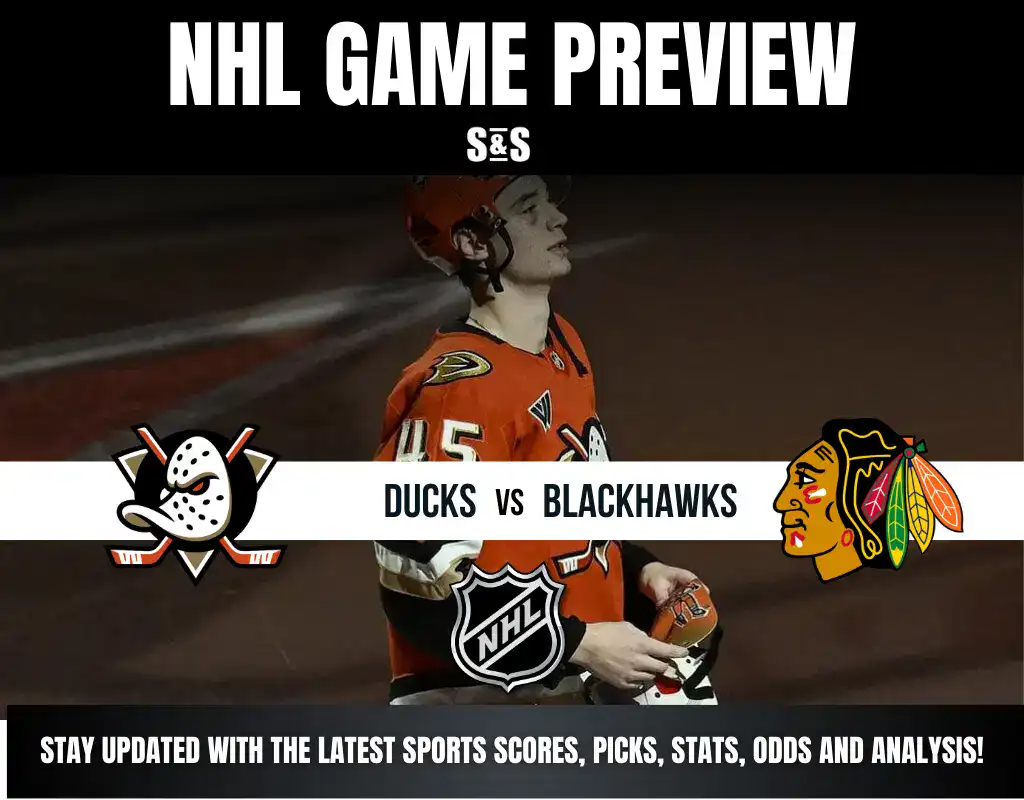 Ducks vs Blackhawks 12 7 1