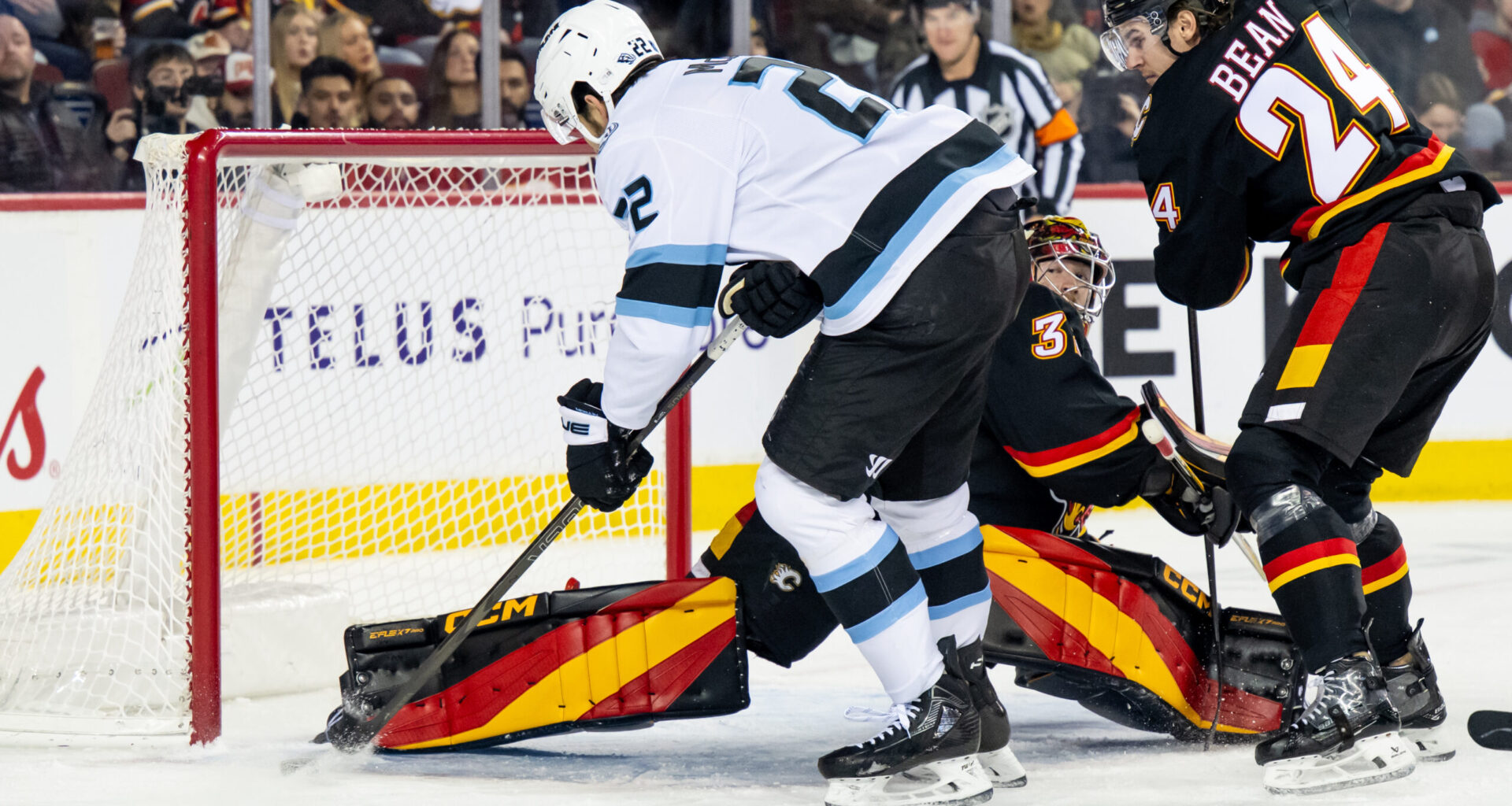 3 Takeaways From Mammoth's 2-0 Loss to Flames - The Hockey Writers - Utah Mammoth