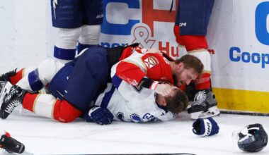 NHL fines Lundell and Sabourin for actions in penalty-loaded Panthers-Lightning game