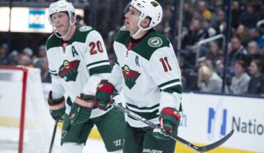 Zach Parise Visits New York Islanders