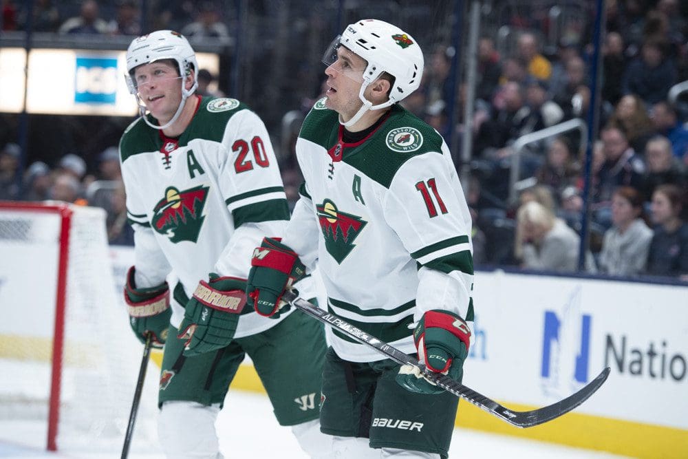 Zach Parise Visits New York Islanders