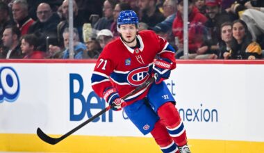 Montreal Canadiens F Jake Evans to miss four-to-six weeks with lower-body injury