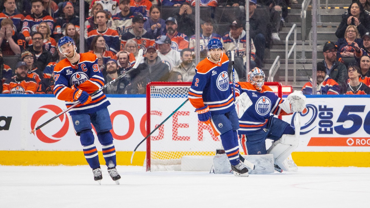 Warts return as Oilers salvage point vs. Sabres