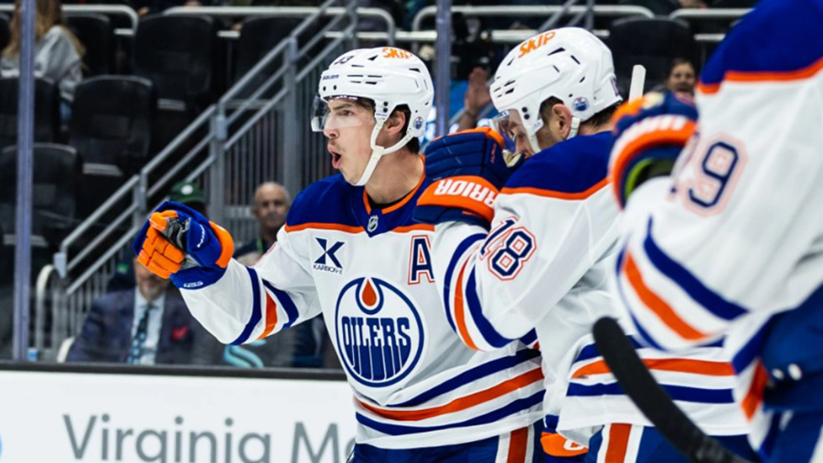 Edmonton Oilers Seattle Kraken goal Nugent-Hopkins 2025...