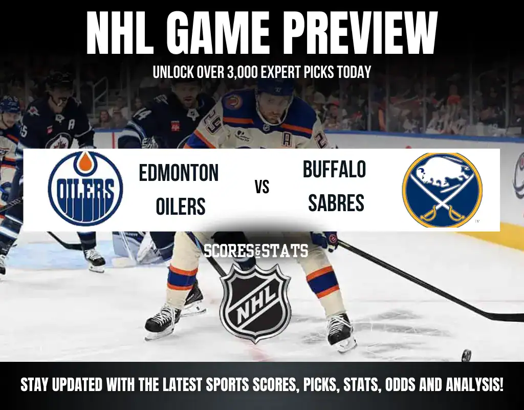Edmonton Oilers vs Buffalo Sabres NHL preview, regular-season matchup in Edmonton.