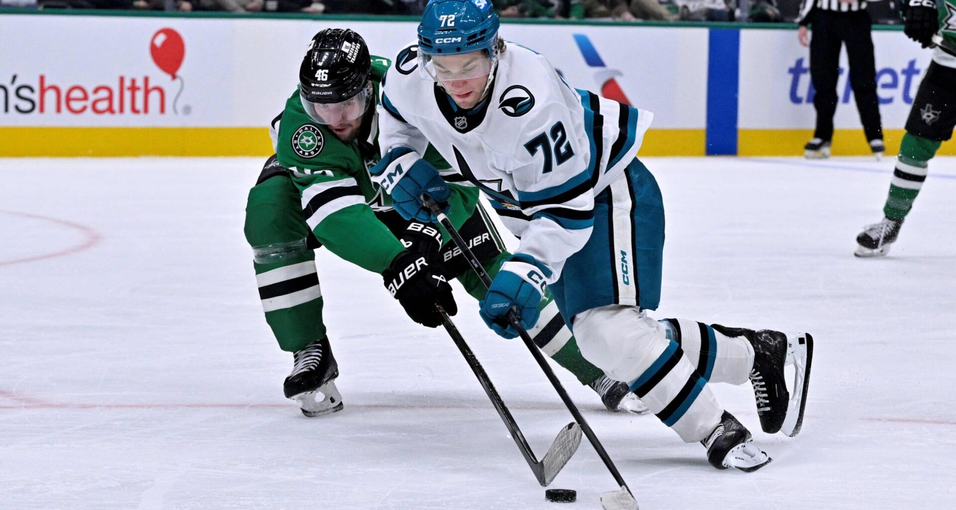 Quick bites: Sharks star struck in Dallas