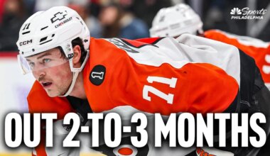 Watch breakdown of why Tyson Foerster injury is costly for Flyers – NBC Sports Philadelphia