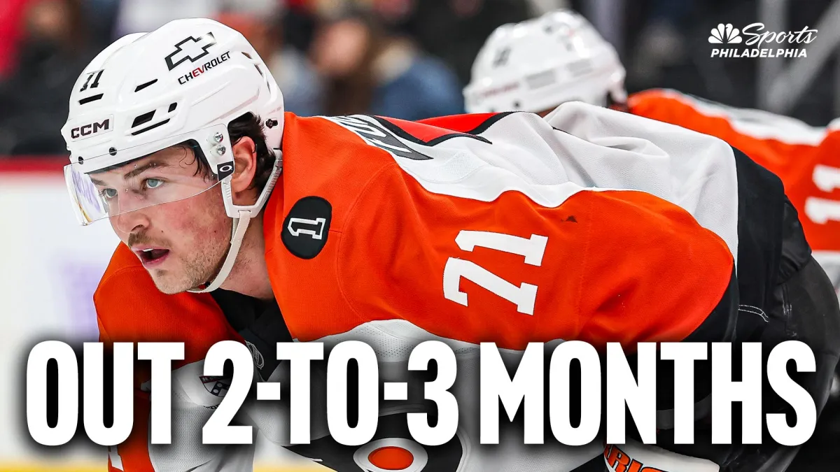 Watch breakdown of why Tyson Foerster injury is costly for Flyers – NBC Sports Philadelphia