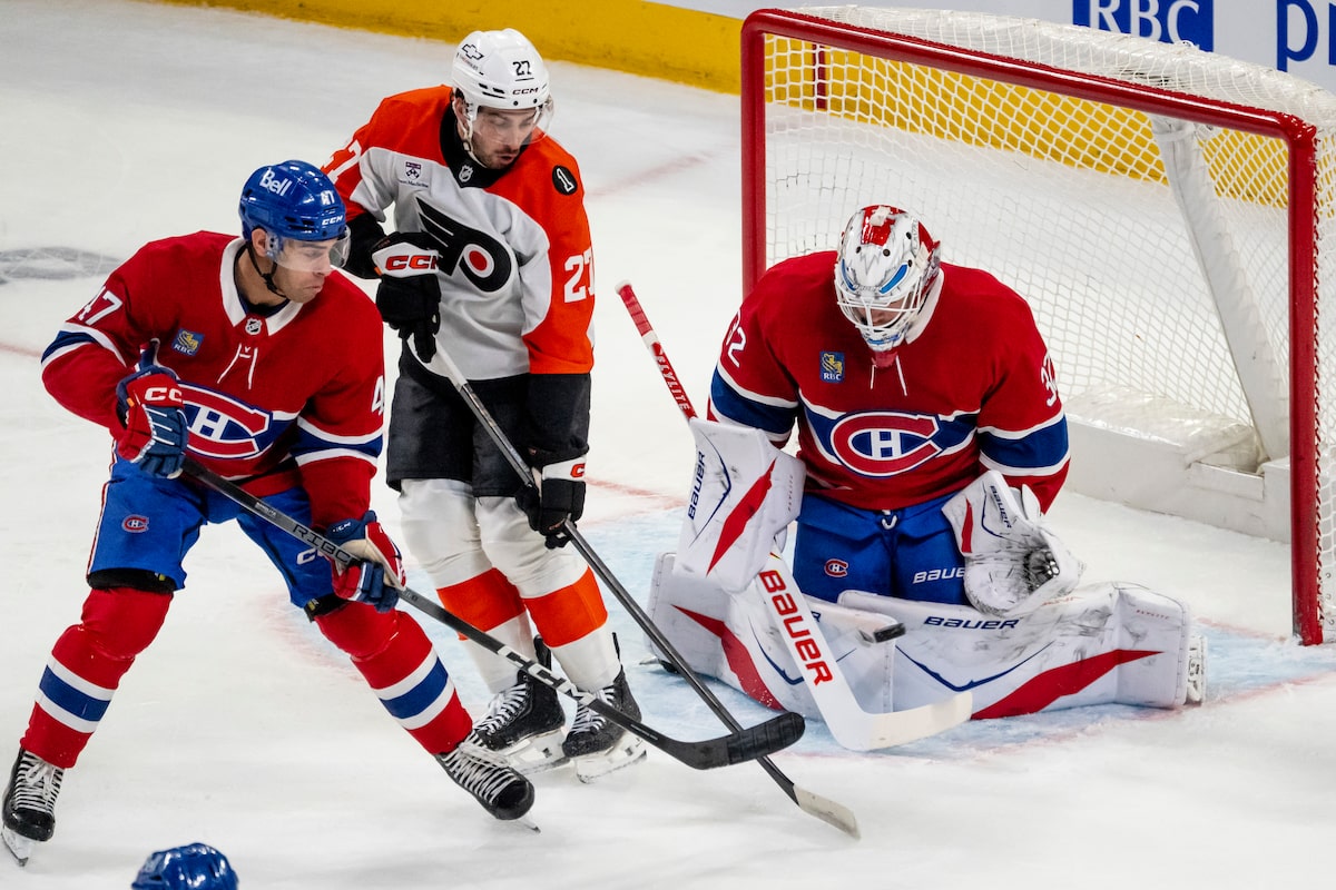 Canadiens’ goalie Fowler distraught with costly miscue in home ice debut
