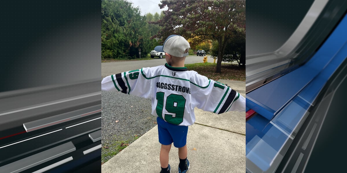 Bismarck hockey community rallies around 6-year-old battling leukemia