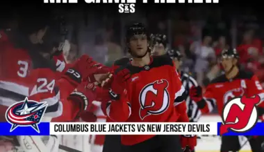 GAME PREVIEW Columbus Blue Jackets vs New Jersey Devils