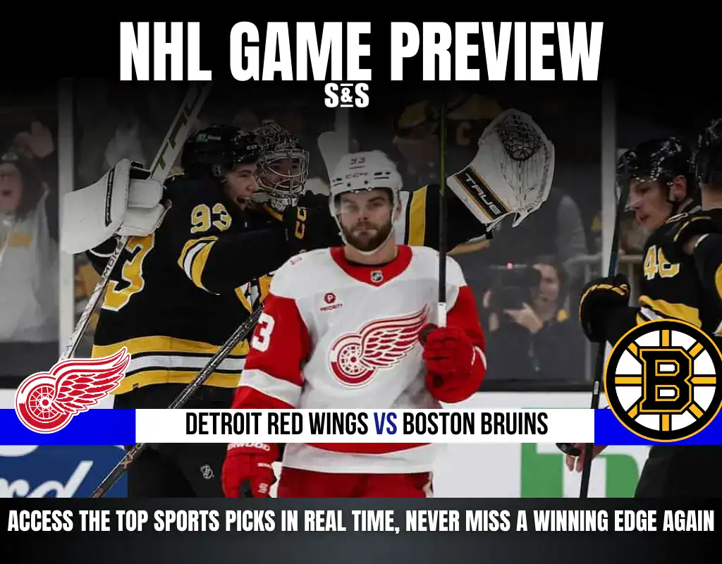 GAME PREVIEW Detroit Red Wings vs Boston Bruins