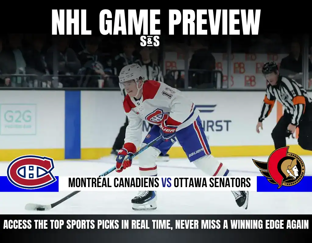 GAME PREVIEW Montreal Canadiens vs Ottawa Senators 1