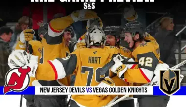 GAME PREVIEW New Jersey Devils vs Vegas Golden Knights